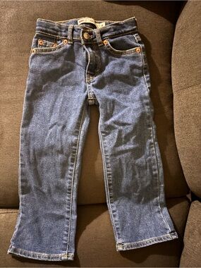 Levi's Boy’s Dark Blue Bootcut Jeans